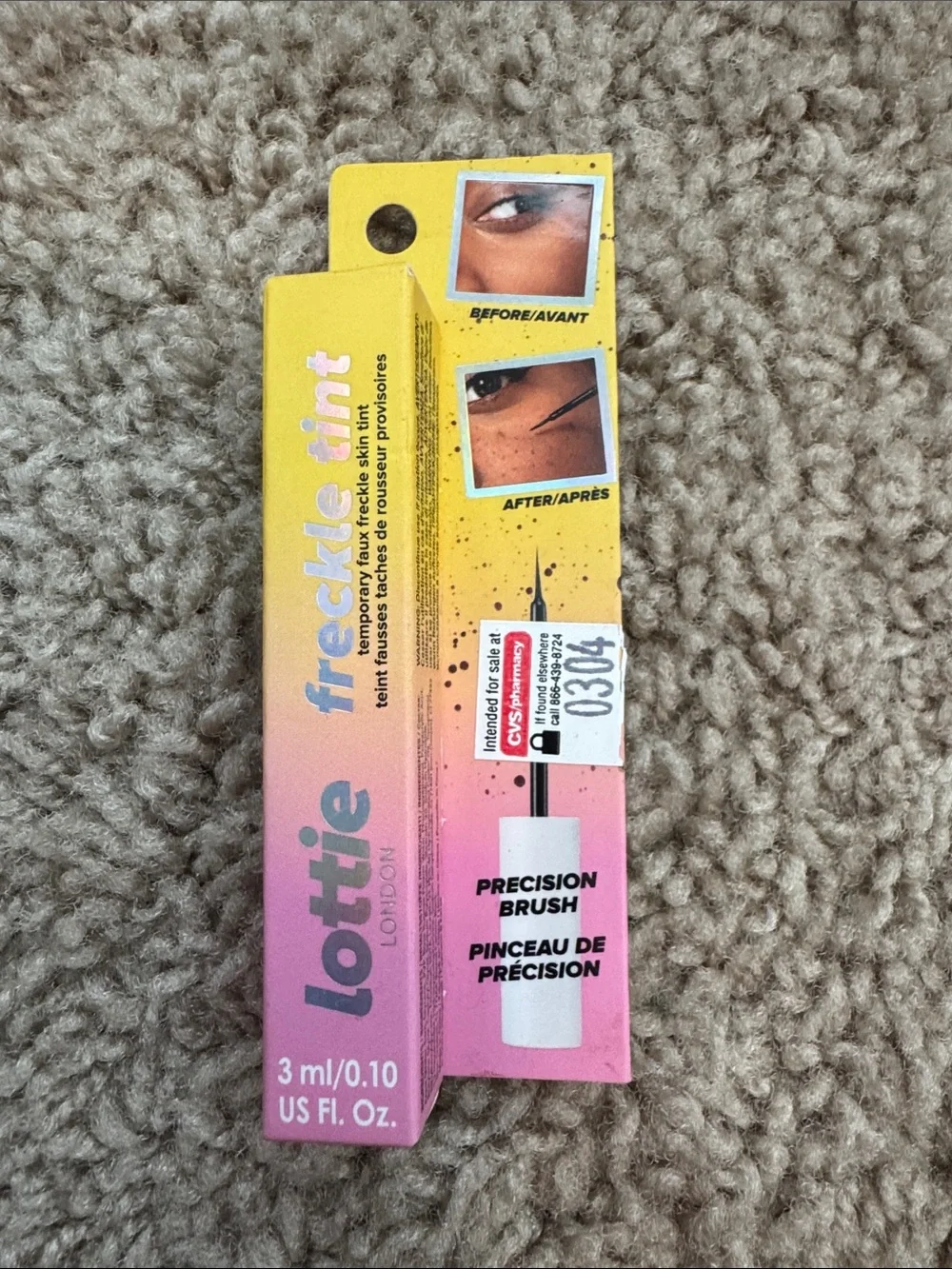Lottie London Freckle Tint, Faux Freckle Pen - Deep